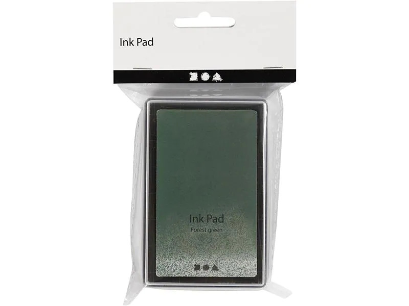 Creativ Company Stempelkissen Ink Pad, 9 x 6 x 2 cm Lindgrün