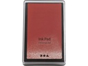 Creativ Company Stempelkissen Ink Pad, 9 x 6 x 2 cm Rot