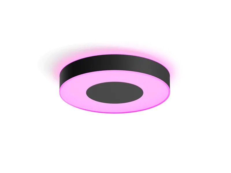 Philips Hue Deckenleuchte White &amp; Color Ambiance, Infuse L, Schwarz, BT