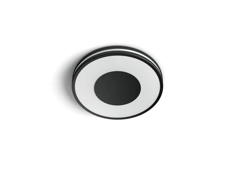 Philips Hue Deckenleuchte White Ambiance Being, Ø 34.8 cm, Schwarz, BT