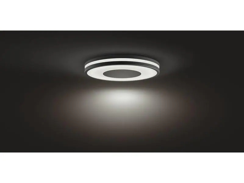 Philips Hue Deckenleuchte White Ambiance Being, Ø 34.8 cm, Schwarz, BT