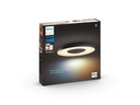 Philips Hue Deckenleuchte White Ambiance Still, Ø 39.1 cm, Schwarz, BT