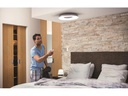 Philips Hue Deckenleuchte White Ambiance Still, Ø 39.1 cm, Schwarz, BT