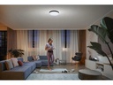 Philips Hue Deckenleuchte White Ambiance, Enrave L, Schwarz, Bluetooth