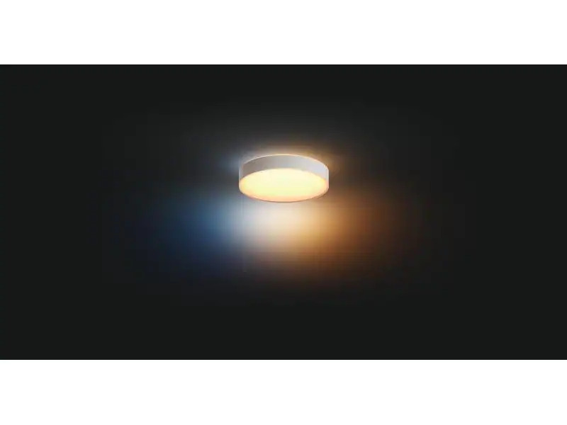 Philips Hue Deckenleuchte White Ambiance, Enrave L, Weiss, Bluetooth