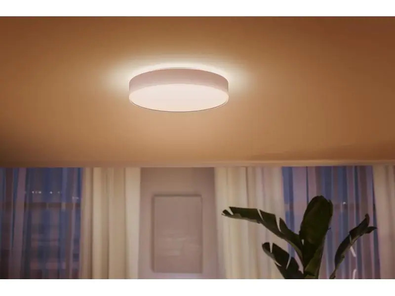 Philips Hue Deckenleuchte White Ambiance, Enrave L, Weiss, Bluetooth