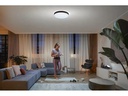 Philips Hue Deckenleuchte White Ambiance, Enrave XL, Schwarz, Bluetooth