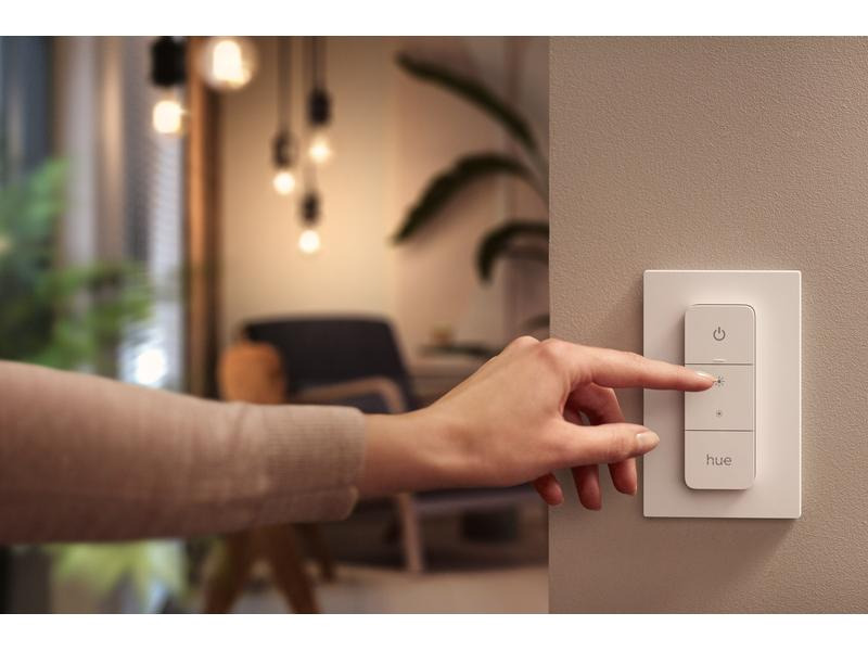 Philips Hue Deckenleuchte White Ambiance, Enrave XL, Schwarz, Bluetooth