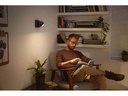 Philips Hue Deckenspot White Ambiance, Buckram, 1 x GU10, Schwarz, BT