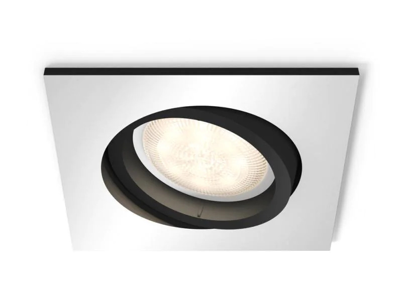 Philips Hue Einbauspot Milliskin 50421/48/P7 GU10 Schwarz