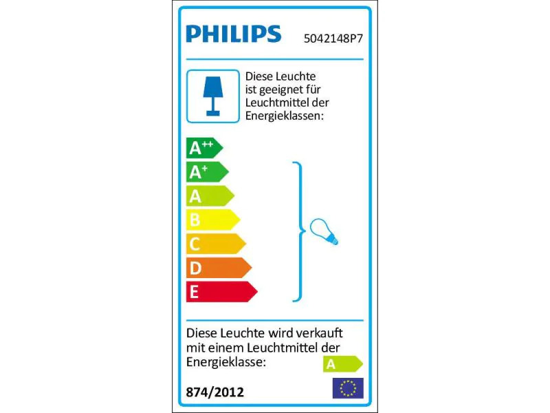 Philips Hue Einbauspot Milliskin 50421/48/P7 GU10 Schwarz