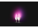 Philips Hue Leuchtmittel White &amp; Color Ambiance, E14, 2 Stück, Bluetooth