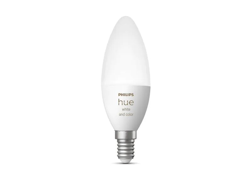 Philips Hue Leuchtmittel White &amp; Color Ambiance, E14, Bluetooth
