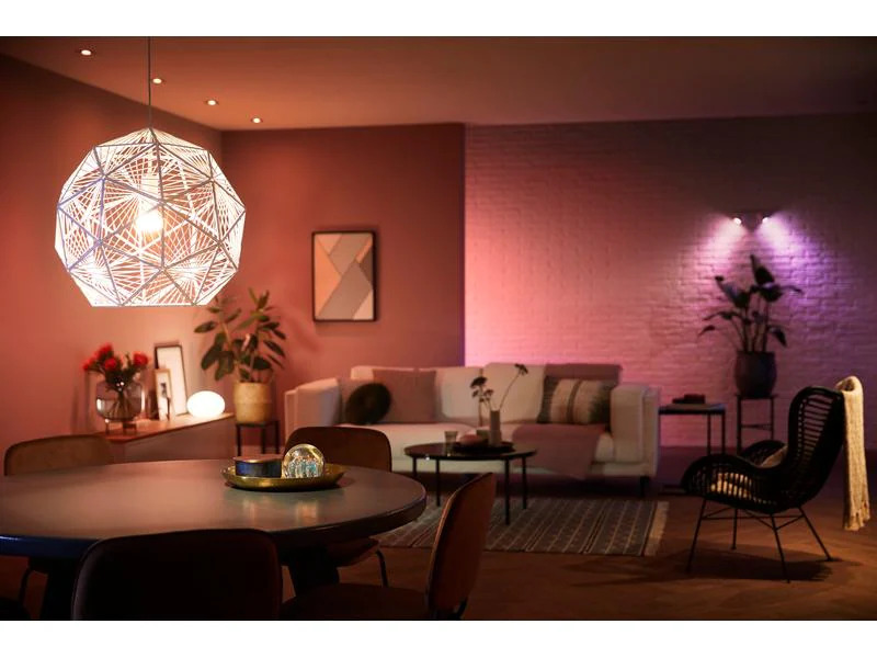 Philips Hue Leuchtmittel White &amp; Color Ambiance, E27, 2 Stück, Bluetooth
