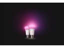 Philips Hue Leuchtmittel White &amp; Color Ambiance, E27, 2 Stück, Bluetooth