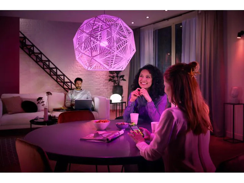Philips Hue Leuchtmittel White &amp; Color Ambiance, E27, 2 Stück, Bluetooth