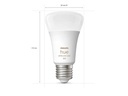Philips Hue Leuchtmittel White &amp; Color Ambiance, E27, 4 Stück, Bluetooth