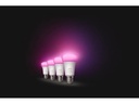 Philips Hue Leuchtmittel White &amp; Color Ambiance, E27, 4 Stück, Bluetooth