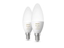 Philips Hue Leuchtmittel White Ambiance, E14, 2 Stück, Bluetooth