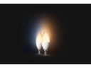 Philips Hue Leuchtmittel White Ambiance, E14, 2 Stück, Bluetooth