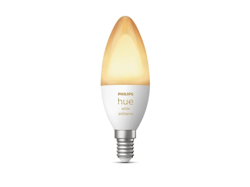 Philips Hue Leuchtmittel White Ambiance, E14, Bluetooth