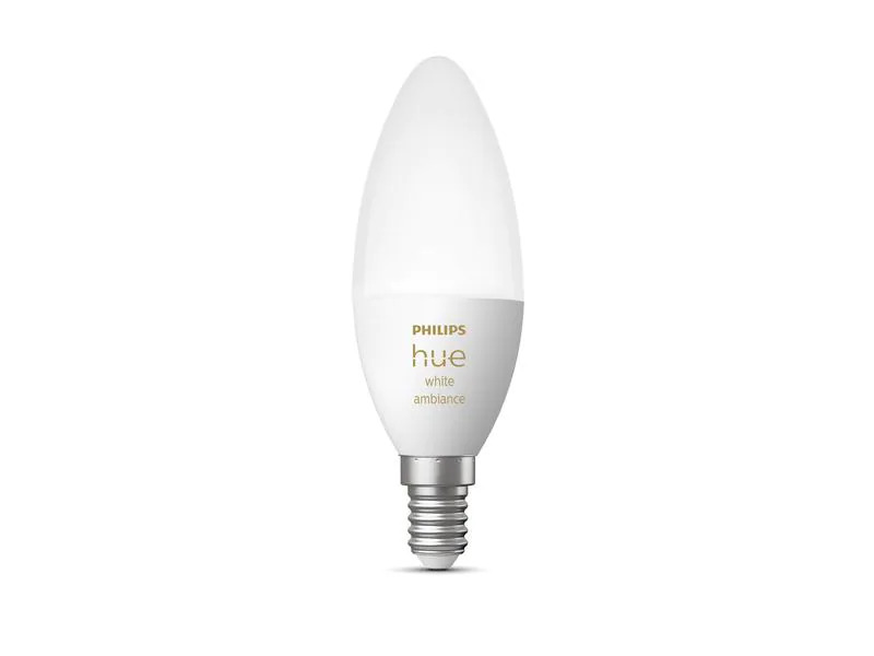 Philips Hue Leuchtmittel White Ambiance, E14, Bluetooth