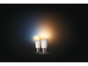 Philips Hue Leuchtmittel White Ambiance, E27, 2 Stück, Bluetooth