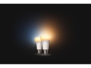Philips Hue Leuchtmittel White Ambiance, E27, 2 Stück, Bluetooth