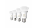 Philips Hue Leuchtmittel White Ambiance, E27, 4 Stück, Bluetooth