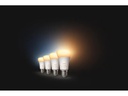 Philips Hue Leuchtmittel White Ambiance, E27, 4 Stück, Bluetooth