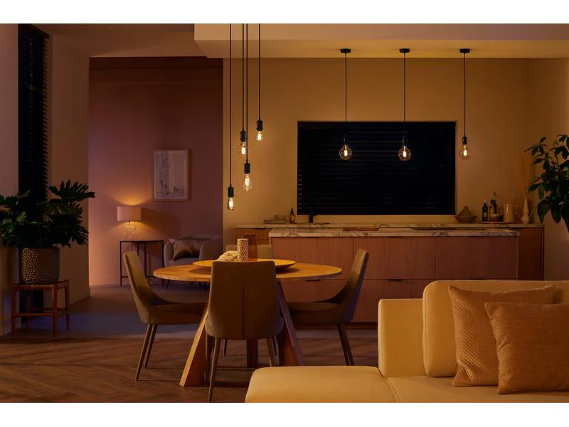 Philips Hue Leuchtmittel White Ambiance, E27, Filament, Bluetooth