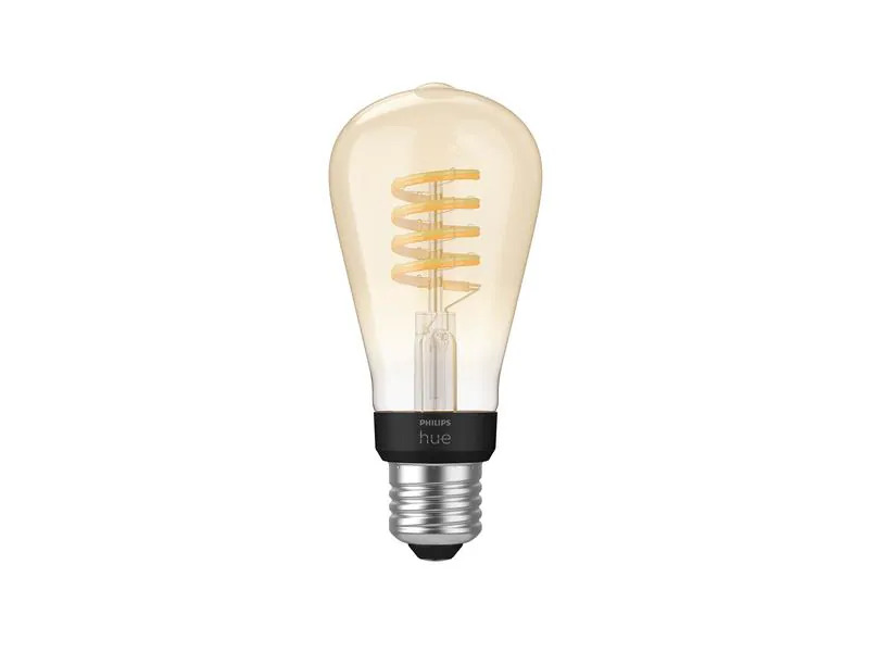 Philips Hue Leuchtmittel White Ambiance, E27, Filament, Edison, BT