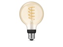 Philips Hue Leuchtmittel White Ambiance, E27, Filament, Globe, Bluetooth