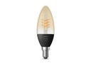 Philips Hue Leuchtmittel White, 4.5 W, E14, Filament, Bluetooth