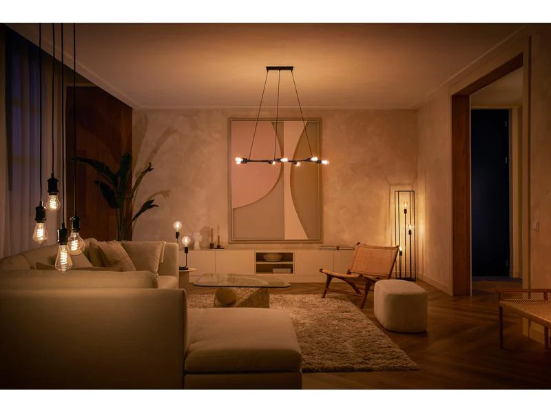Philips Hue Leuchtmittel White, 4.5 W, E14, Filament, Bluetooth