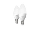 Philips Hue Leuchtmittel White, 5.5 W, E14, 2 Stück, Bluetooth