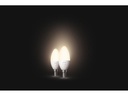 Philips Hue Leuchtmittel White, 5.5 W, E14, 2 Stück, Bluetooth