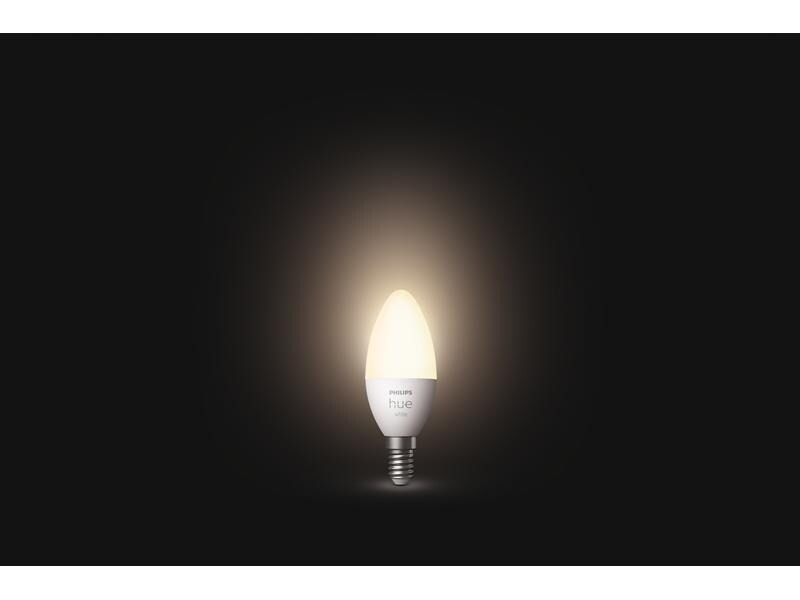 Philips Hue Leuchtmittel White, 5.5 W, E14, Bluetooth