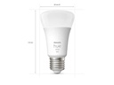 Philips Hue Leuchtmittel White, 9 W, E27, 4 Stück, Bluetooth