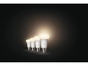 Philips Hue Leuchtmittel White, 9 W, E27, 4 Stück, Bluetooth