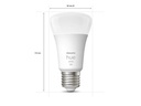 Philips Hue Leuchtmittel White, 9.5 W, E27, 2 Stück, Bluetooth