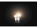 Philips Hue Leuchtmittel White, 9.5 W, E27, 2 Stück, Bluetooth