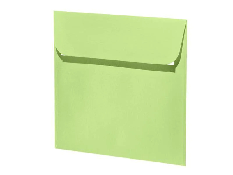 Artoz Couvert 1001, 16 x 16 cm, 5 Stück, Birkengrün