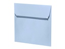 Artoz Couvert 1001, 16 x 16 cm, 5 Stück, Pastellblau