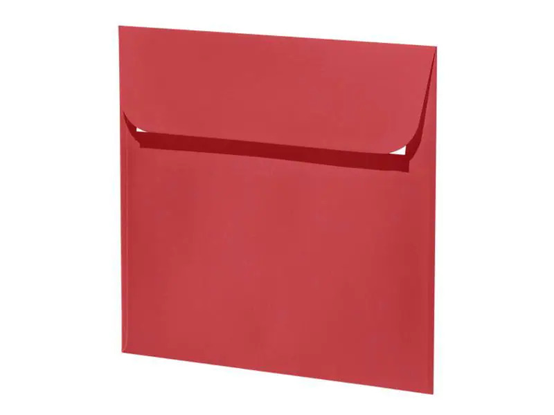 Artoz Couvert 1001, 16 x 16 cm, 5 Stück, Rot