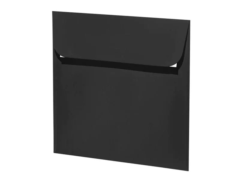 Artoz Couvert 1001, 16 x 16 cm, 5 Stück, Schwarz