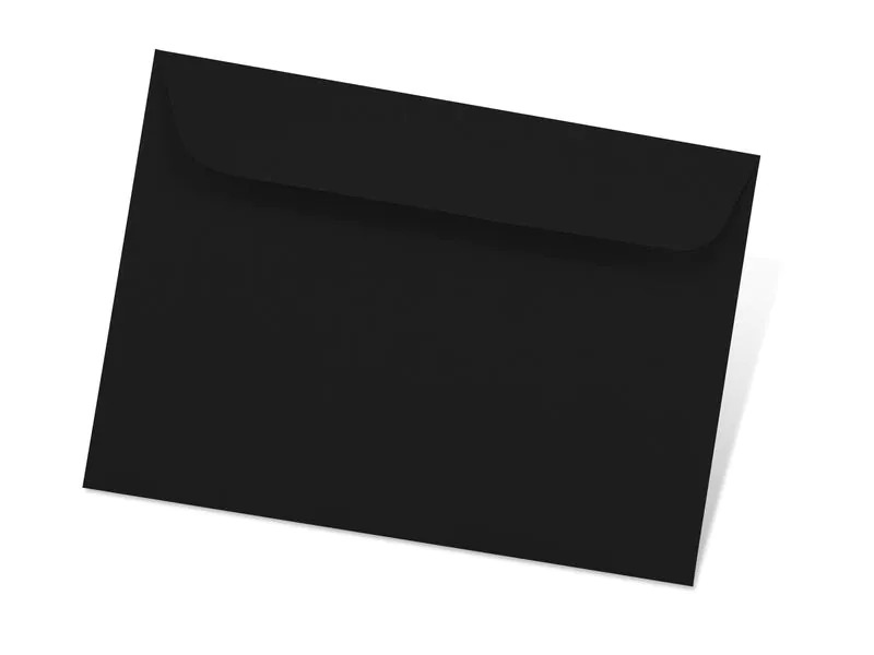 Artoz Couvert 1001, C5, 5 Stück, Schwarz