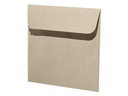 Artoz Couvert Green Line 16 x 16 cm, 5 Stück, Hellbraun
