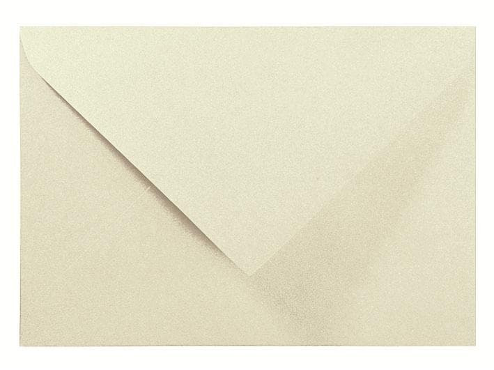 Artoz Couvert Perle B6, 5 Stück, Ivory