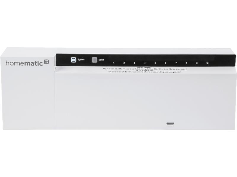 Homematic IP Funk-Fussbodenheizungsaktor 230 V 10-fach